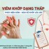 VIÊM KHỚP DẠNG THẤP - NHẬN BIẾT SỚM ĐỂ TRÁNH BIẾN CHỨNG CỨNG KHỚP