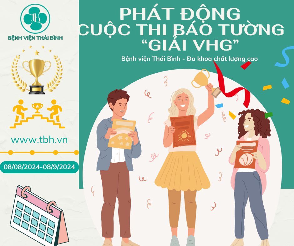 BỆNH VIỆN THÁI BÌNH PHÁT ĐỘNG CUỘC THI BÁO TƯỜNG - “GIẢI VHG”