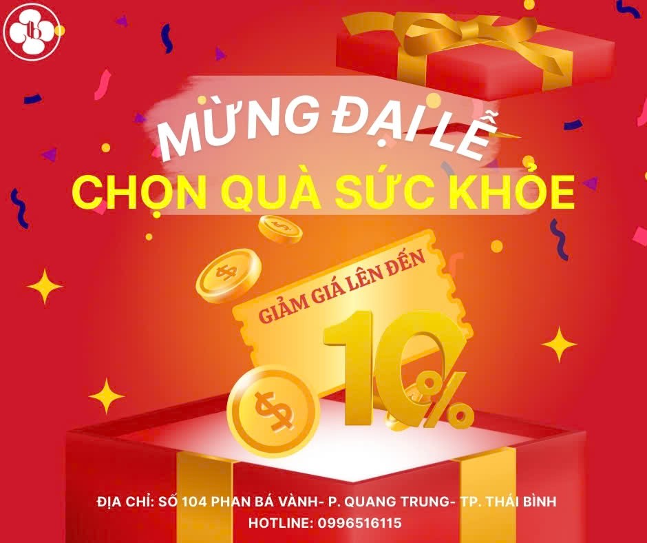 MỪNG ĐẠI LỄ- CHỌN QUÀ SỨC KHỎE!