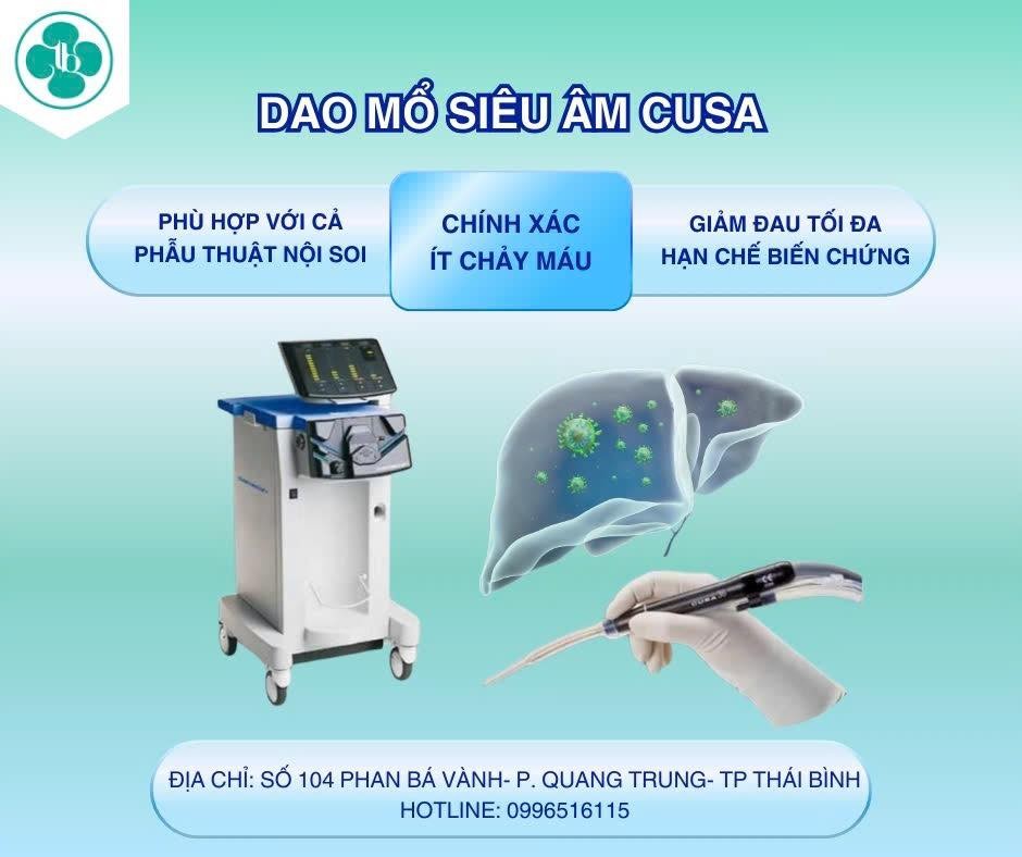 DAO MỔ SIÊU ÂM CUSA- CÔNG NGHỆ TIÊN TIẾN VÌ SỰ SỐNG.