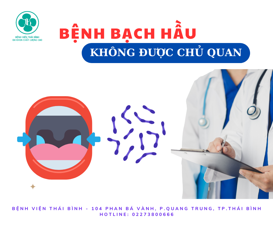 CẢNH BÁO BỆNH BẠCH HẦU