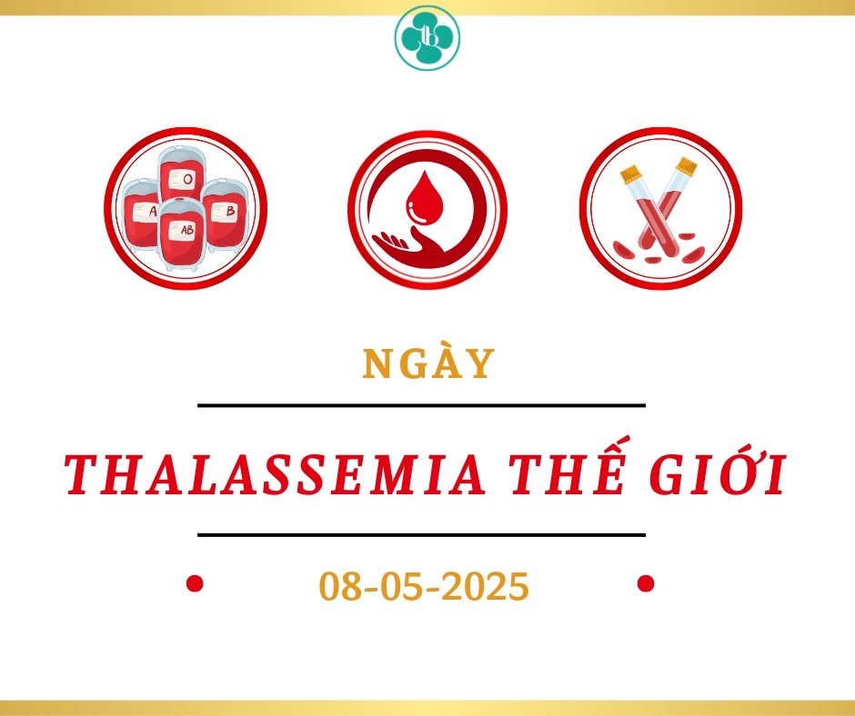 HƯỞNG ỨNG NGÀY THALASSEMIA THẾ GIỚI (08/05)