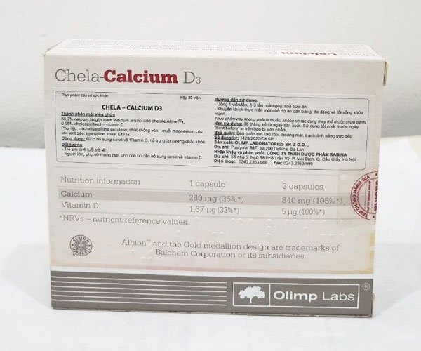 Chela Calcium D3