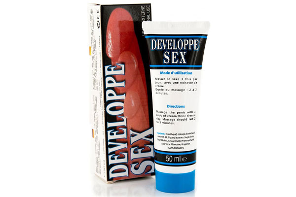 Gel Developpe Sex là sản phẩm hỗ trợ tăng kích thước của Mỹ