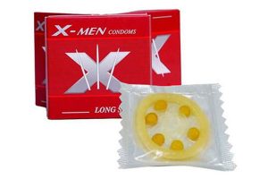 Xmen là dòng bao cao su gai bi khủng do hãng bao cao su Longshock - Malaysia sản xuất