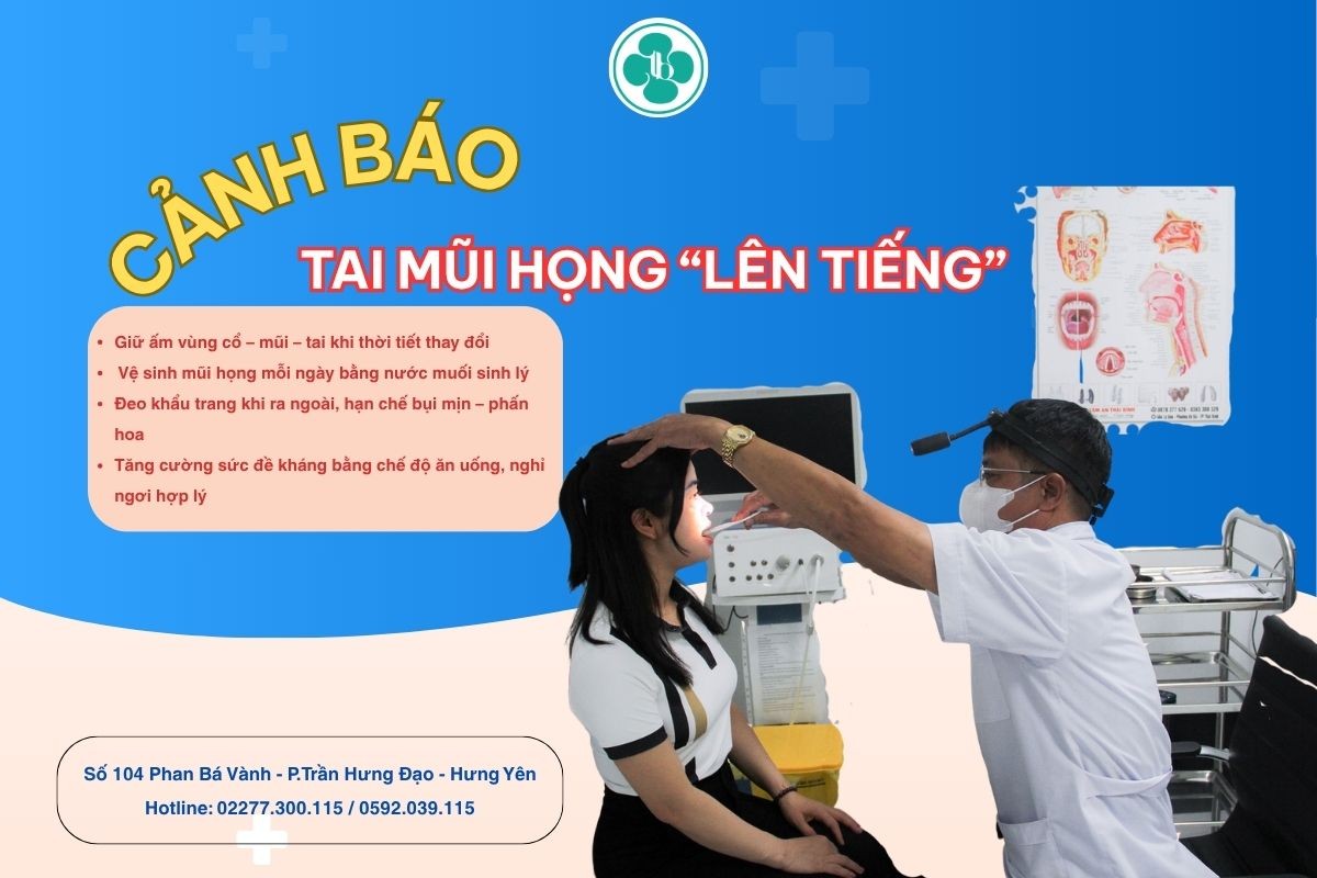 GIAO MÙA – ĐỪNG ĐỂ TAI MŨI HỌNG “LÊN TIẾNG”
